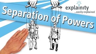 Separation of Powers explained explainity® explainer video [upl. by Senzer]