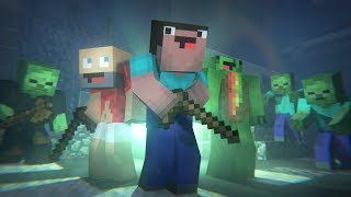 ZOMBIES Minecraft Animation Hypixel [upl. by Luar396]