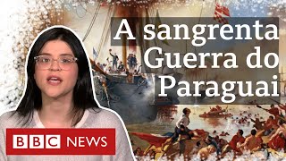 Entenda em 4 minutos a Guerra do Paraguai a mais sangrenta da história do continente [upl. by Issak]