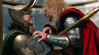 Thor vs Loki  Fight Scene  The Avengers  Movie CLIP HD [upl. by Zobkiw]