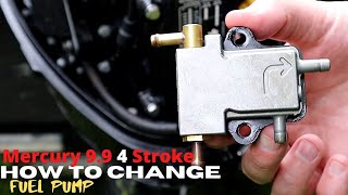 How to Change Fuel Pump Mercury 99 4 Stroke [upl. by Krug]