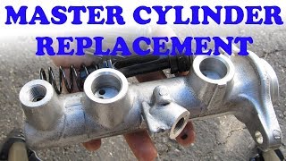 How to Replace a Brake Master Cylinder [upl. by Niad6]