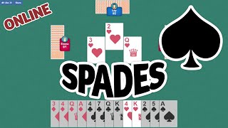 Spades online  Free card game [upl. by Pengelly]