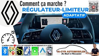 RENAULT Austral le limiteur et le régulateur de vitesse adaptatif comment ça marche [upl. by Carmencita]