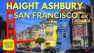 Haight Ashbury Complete Walk Thru  San Francisco  4K Walking Tour [upl. by Chen]