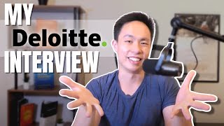 Deloitte Interview Process My Experience [upl. by Rieth236]