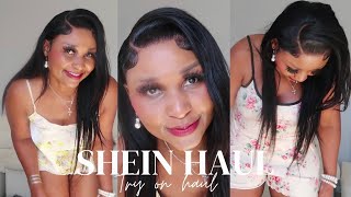 SHEIN HAUL  SLEEPWEAR SHOES AND MORE [upl. by Seltzer338]