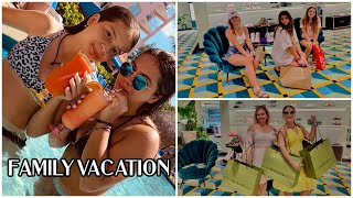 FIRST FAMILY VACATION  SHOPPING HAUL  TRY ON  VLOG 1081 [upl. by Magnus]