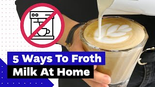 How To Froth Milk At Home Best Milk Frothers Review [upl. by Einimod]