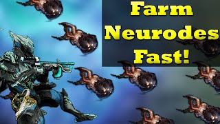 Warframe  Fastest Neurode Farming Locations  Neurode Farming Beginners Guide [upl. by Wilinski]