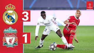 Highlights Real Madrid 31 Liverpool  Reds beaten in Champions League [upl. by Nitsua]