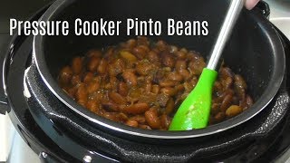 Pressure Cooker Pinto Beans  No Soak Quick Cook Beans  Cosori 2 Quart Electric Pressure Cooker [upl. by Arakihc740]