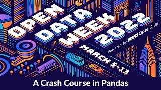 A Crash Course in Pandas [upl. by Ietta]