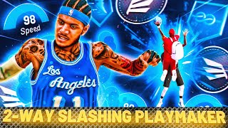 BEST 2WAY SLASHING PLAYMAKER BUILD in NBA 2K20 [upl. by Nabalas]