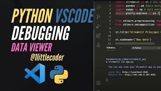 Debugging Python Code on VSCode with Data Viewer Pandas [upl. by Acirej772]