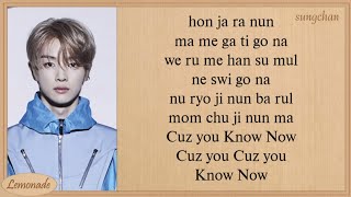 NCT U  Know Now Easy Lyrics [upl. by Gibert]