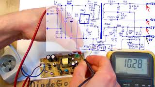 How Does a Switching Power Supply Work 2 measurements [upl. by Weisler474]