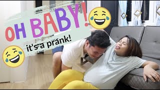 Giving Birth Prank on husband [upl. by Adriana]