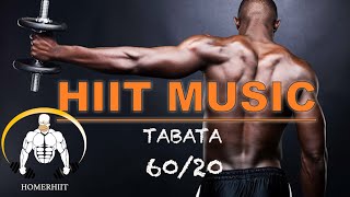 HIIT MUSIC  6020  ELECTRO VOL1  TABATA SONGS [upl. by Ynad]