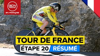 Tour De France 2022 Hommes Étape 20 Résumé [upl. by Kcirdot587]