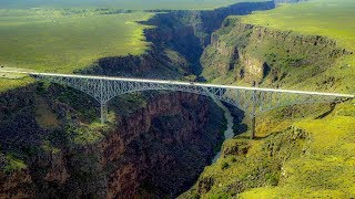 A Walk Across The Rio Grande Gorge Bridge [upl. by Samtsirhc]