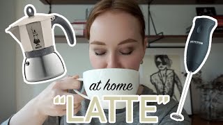 HOW TO MAKE A quotLATTEquot AT HOME moka pot  frother [upl. by Sephira]