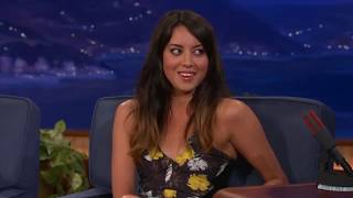 Aubrey Plaza  Best Moments In Talk Shows [upl. by Dowski452]