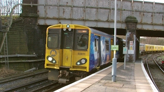 Half an Hour at 216  Birkenhead North Station 1022017  Class 507 508 terminus [upl. by Sirap779]