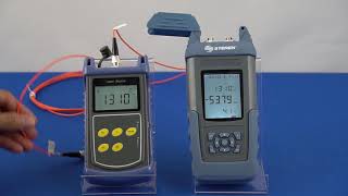 OPM Optical Power Meter  Fiber Optic Tester training video [upl. by Nawor]