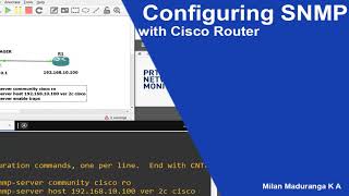 Configuring SNMP for Cisco Routers [upl. by Elliot]