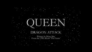 Queen  Dragon Attack Official Lyric Video [upl. by Annaili]