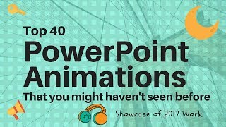 Top 40 Best PowerPoint Animation Tutorial for Beginners [upl. by Nolad]