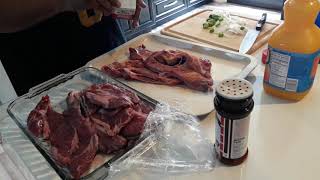 How to Marinade Carne Asada the simple way [upl. by Farleigh]