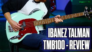 Ibanez Talman TMB100 Bass Review [upl. by Euqinomahs]