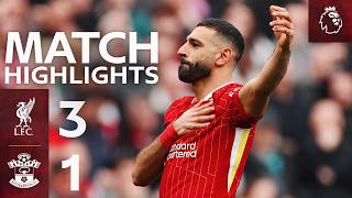 Highlights Liverpool vs Southampton 31  Nunez Finish amp Two Salah Penalties [upl. by Chadd]