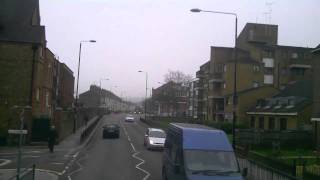 Route 422 North Greenwich  Bexleyheath Bus Garage Curtailed 20012018 [upl. by Morentz]