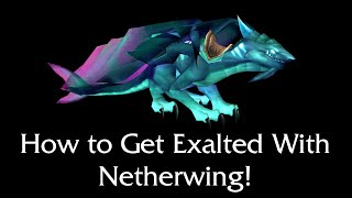 How to Get Exalted With Netherwing  World of Warcraft Guide [upl. by Ilka389]