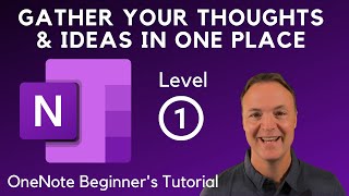 Microsoft OneNote for Windows 10 Tutorial  Beginners Level 1 [upl. by Kotto]