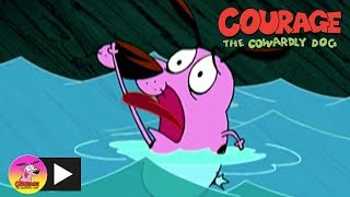 Courage the Cowardly Dog  House Flood  Cartoon Network [upl. by Daffie]