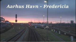 Führerstandsmitfahrt Dänemark  Førerrumstur Danmark Aarhus havn  Fredericia MZ1449 [upl. by Esbenshade]