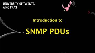 SNMP PDU Tutorial indepth [upl. by Isoais]