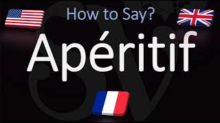 How to Pronounce Apéritif CORRECTLY [upl. by Ecnatsnok]