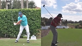 JASON DUFNER  SYNCED DRIVER GOLF SWING FACEON DTL REG amp SLOW MOTION  1080p HD [upl. by Nudnarb]