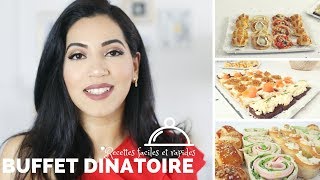 Recettes dapéritifs amp Buffet dînatoire Facile et rapide [upl. by Winton494]