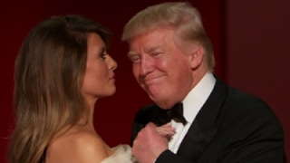 Trumps Dance to My Way at Inaugural Ball [upl. by Bowe]