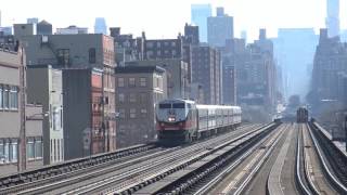 Railfanning NYC Grand Central Penn Station Harlem125 Station and More [upl. by Sioled]