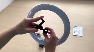 Aurora Acellories LED Ring Light 10 inch Assembly [upl. by Laval]