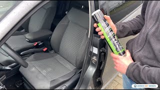 Vlek verwijderen uit auto bekleding [upl. by Hilary828]