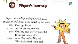 Class 2  L10 Pitpats journey New Gems English Reader [upl. by Anirod]