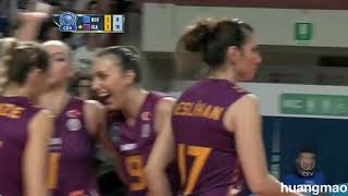 Neslihan 38 points Novara 13 Galatasaray [upl. by Alig]